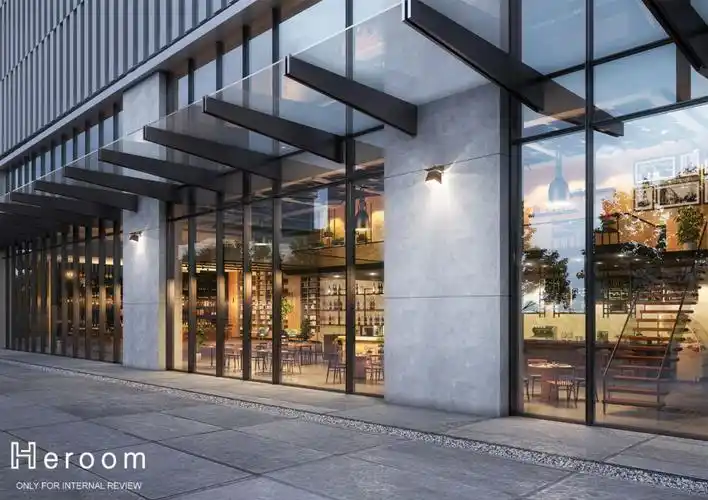 沿街商铺效果图