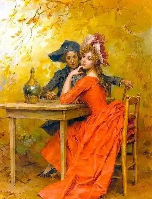 唯美画面,秋之韵味,10幅世界名画欣赏