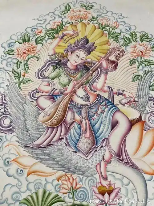 密宗佛教中的妙音天女