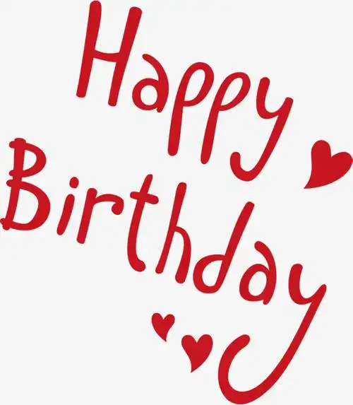 happybirthday英文版生日快乐