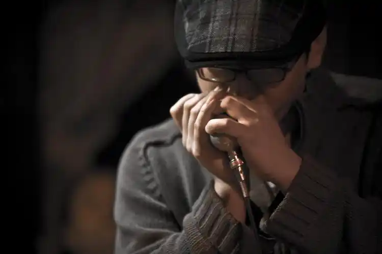 吹口琴为什么要摆出那样奇怪的姿势? - 王鼎的回答 - 知乎