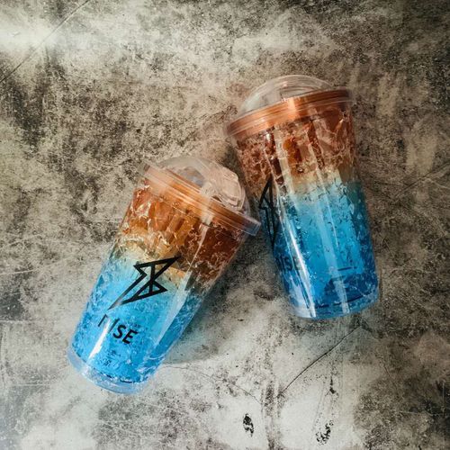 r1se同款破晓色周边杯子水杯冰杯应援闪电何洛洛周震南超新运动会