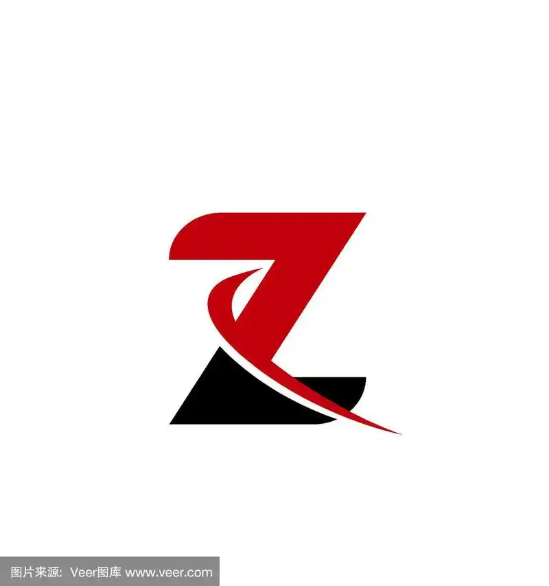 字母z标志图标设计模板元素