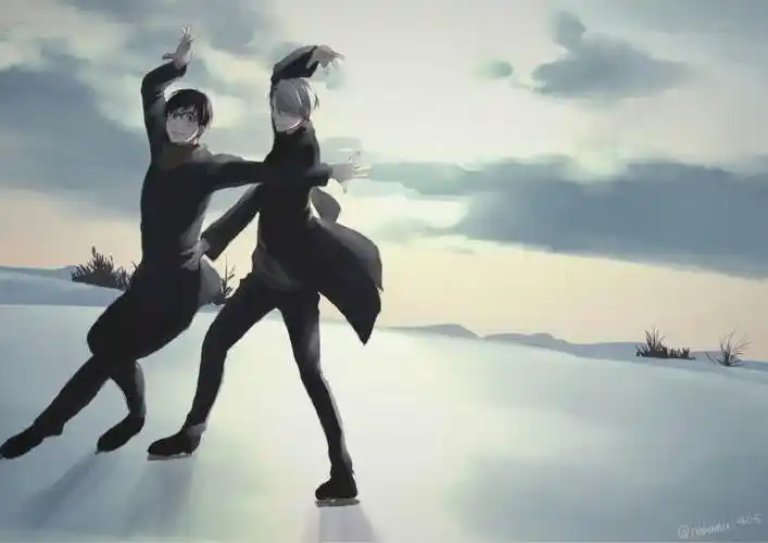 冰上的尤里双人滑