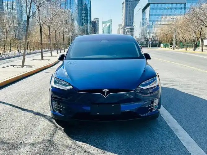 22年特斯拉model x 4万公里 原版原漆 有车衣二手车 精品二手车