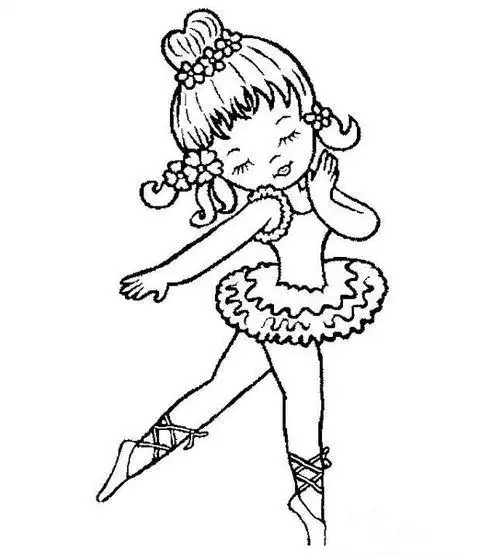 跳舞的人简笔画幼儿园跳舞的人简笔画