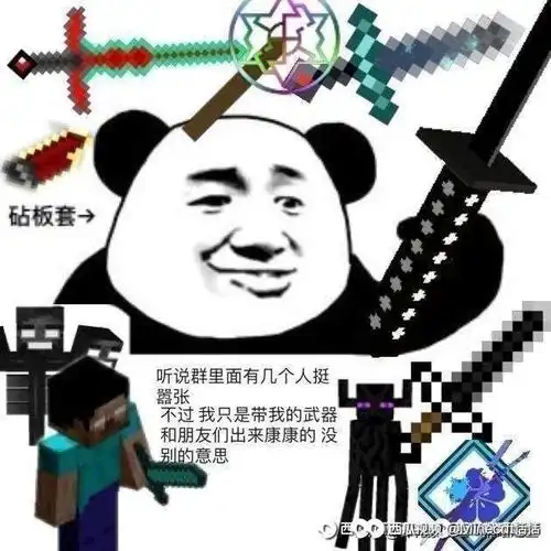 我的世界mc里所有人物对话(漫画加电影和自编小说里的人物)