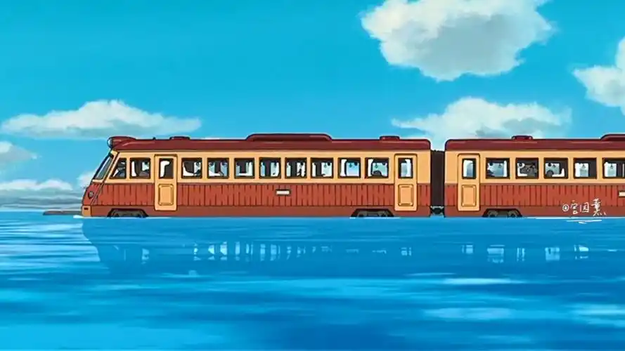 最喜欢千与千寻的海上电车了,太治愈了,带上耳机听更有感觉哟7815