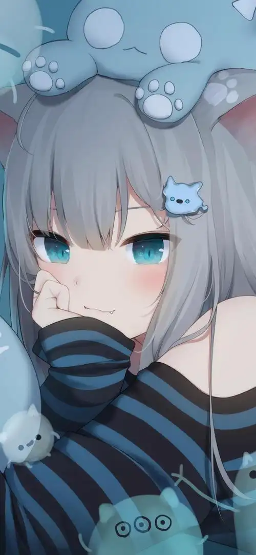 猫羽雫动漫壁纸敲好看敲可爱