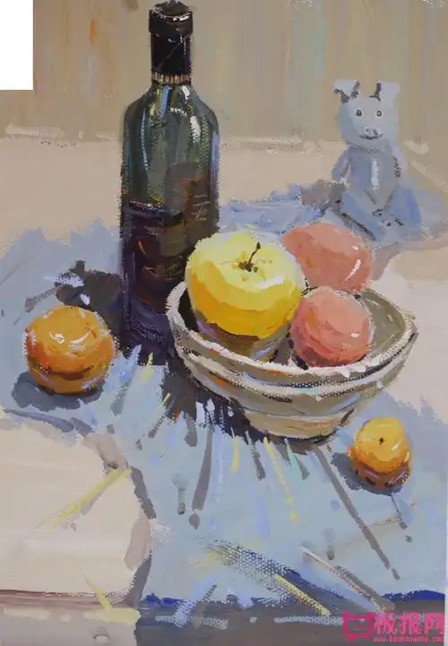 伴宝网 画画 水粉画 水粉静物  相关推荐:   水粉静物写生作品,生活中