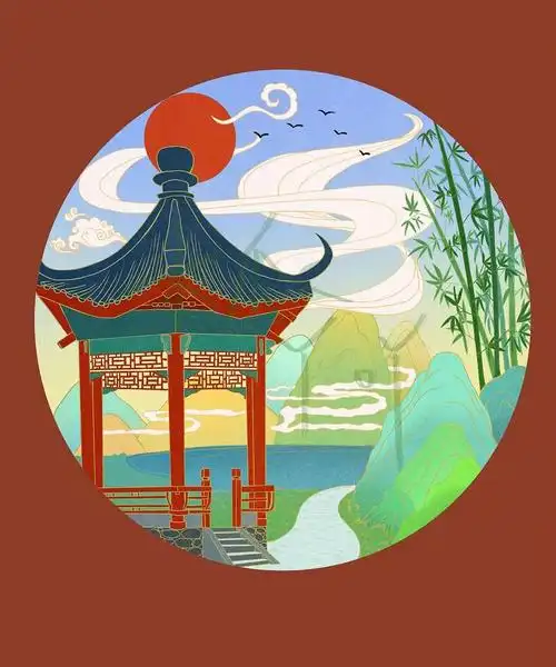 国风装饰画|插画|新锐潮流插画|木瓜丫吖 - 原创作品 - 站酷 (zcool)