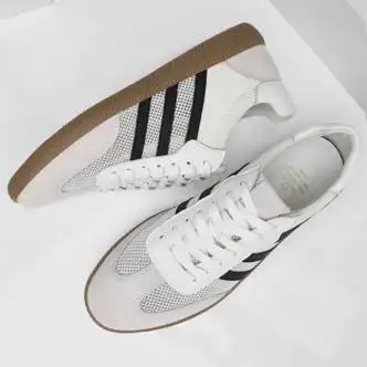 酷奇小白鞋男夏季男鞋透气薄款网面德训鞋镂空防臭运动休闲板鞋子