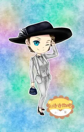 刘诗诗_卡通漫画q图欣赏