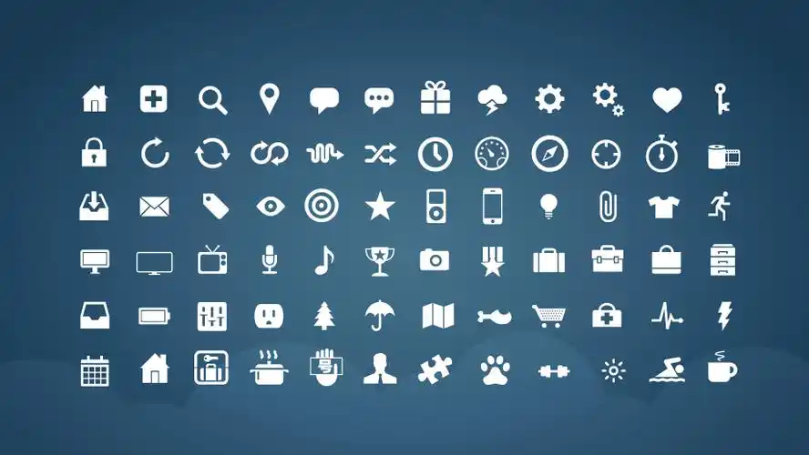 ppt矢量图形大全ppt小图标库_第1页