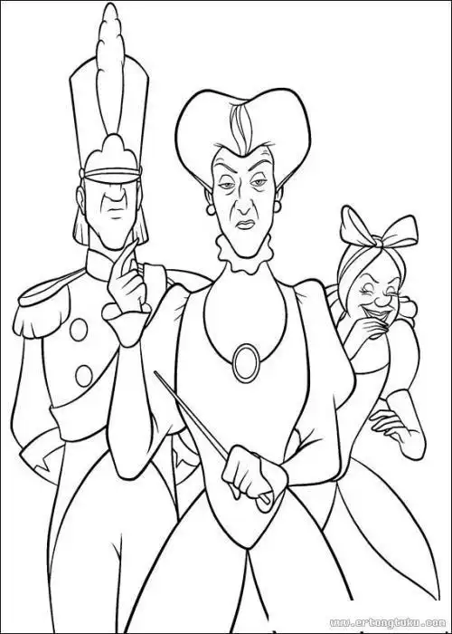 童话人物简笔画能打印