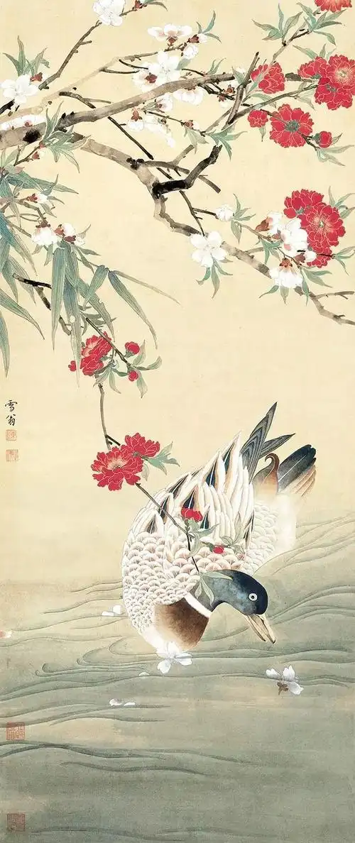 研习花鸟画的一些体会国画名家陈之佛