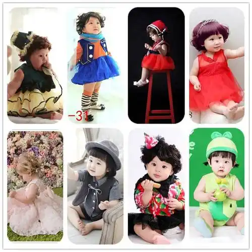 宝宝艺术照(宝宝一周岁创意艺术照)