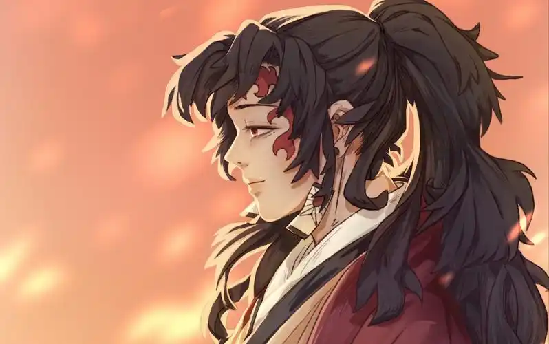 【procreate】鬼灭之刃 继国缘一 像太阳一样温暖的弟弟啊(原来是弟弟