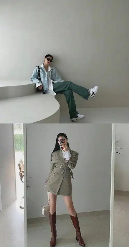 身高170的韩国模特81高个子女生时髦万分的个性穿搭参考指南