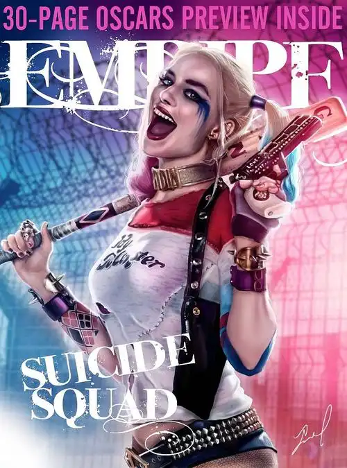 自杀小队(小丑女- 哈莉·奎茵插画)