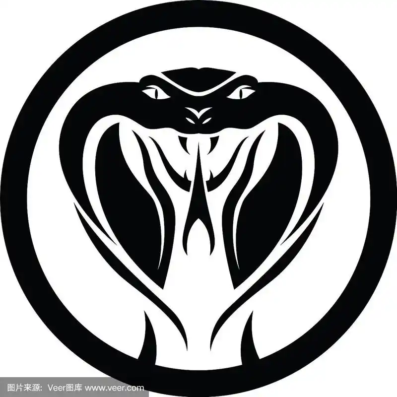 毒蛇蛇标志设计元素危险蛇图标