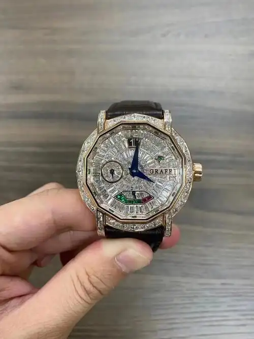 格拉芙 gs43wgc2 满天星  玫瑰金后镶顶级t钻