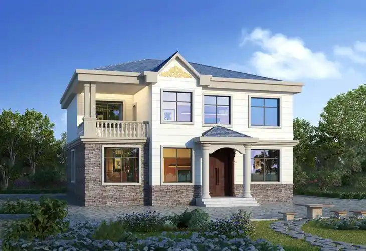 欧式二层别墅设计图效果图