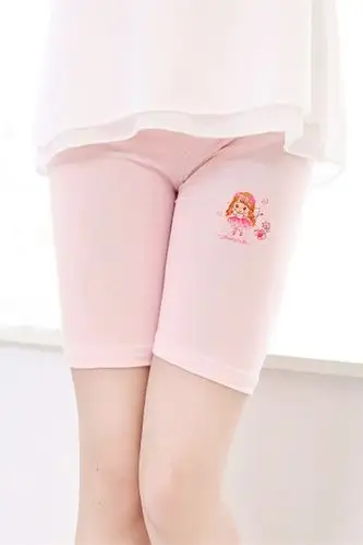 贝诗情2条装儿童内裤纯棉宝宝短裤居家防走光安全底裤女童平角裤
