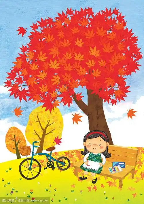 秋天的插图