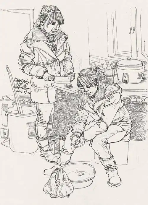 创作参考素材 场景速写