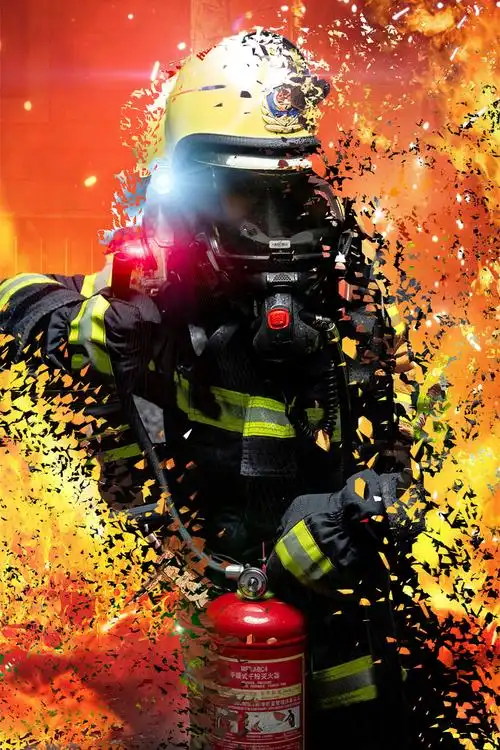 消防员|平面|海报|韶倪 - 原创作品 - 站酷 (zcool)