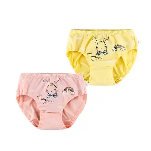 内裤衣拉拉儿童三角女孩短裤宝宝立体中小小童内裤