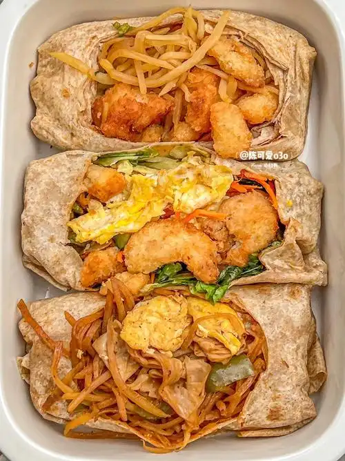 早上来一个卷饼77米糊的套餐20