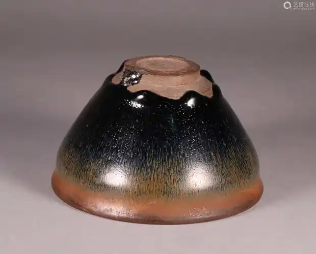 6868lot030968宋代建阳窑兔毫盏