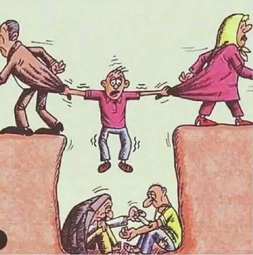 熊吃熊掌        10,自视       10张"很脏"的人性图,你能看懂几张?