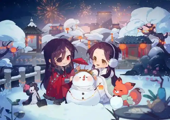 天官赐福漫画超话#天官赐福#官方q版#花怜#绝绝子