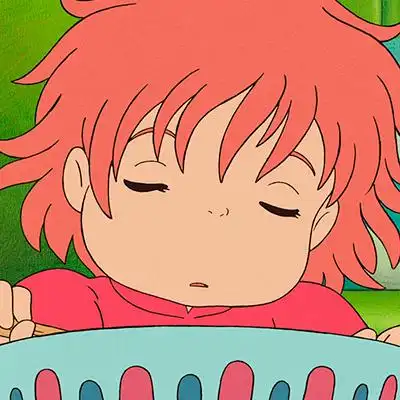 「第10期」动漫头像:悬崖上的金鱼姬波妞宗介无水印头像