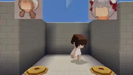 我和好朋友在迷你世界