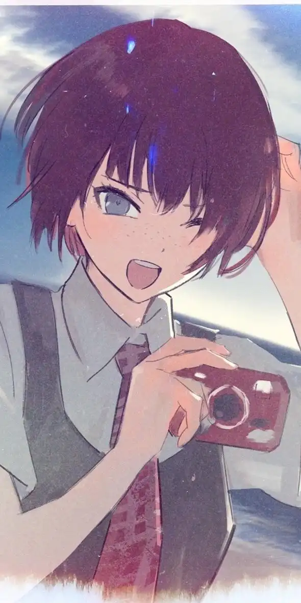 《弹丸论破》小泉真昼,动漫全面屏壁纸,镜头里的你是独一无二的