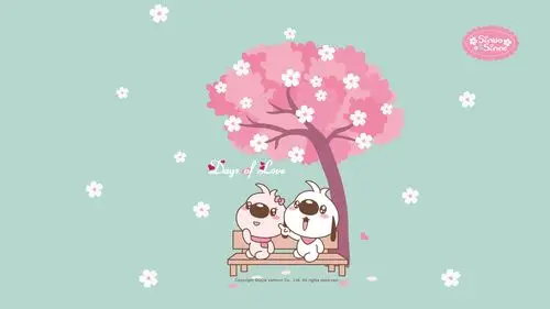 辛巴狗爱情系列桌面壁纸图片-卡通动漫-壁纸下载-美桌网