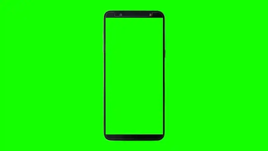 【绿幕素材】智能手机外观绿屏无版权无水印[1080p hd]绿幕抠像大雨