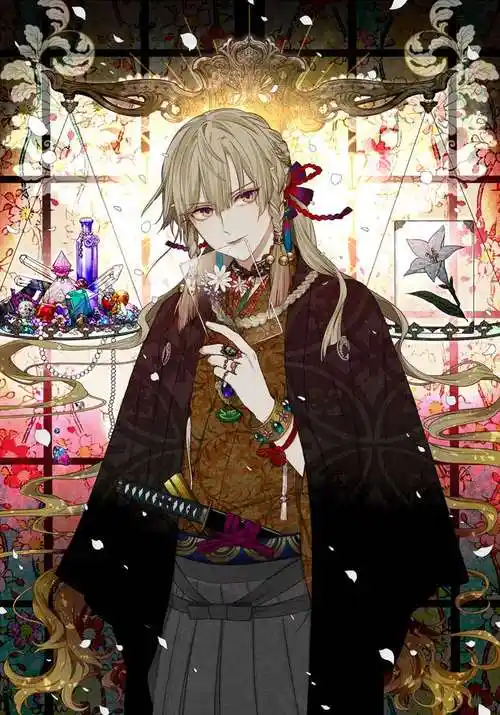 测る者|风李たゆ的长发帅哥pixiv插画图片