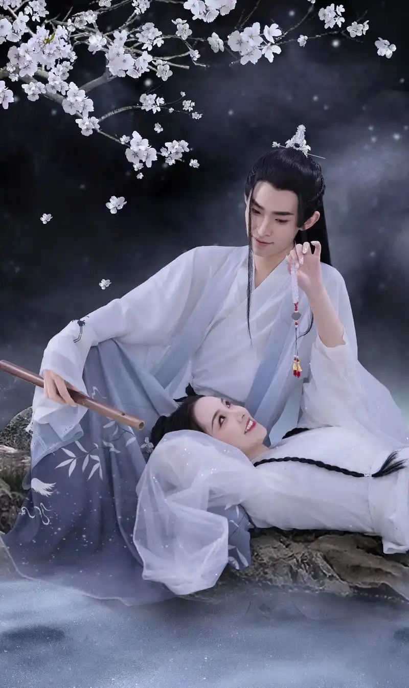 杨过和他的小龙女.#国风古韵 #情侣古装 #古风  - 抖音