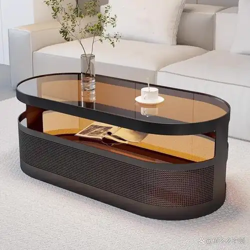 2024年的新款茶几,以轻奢家居为设计理念,是客厅的理想选择.