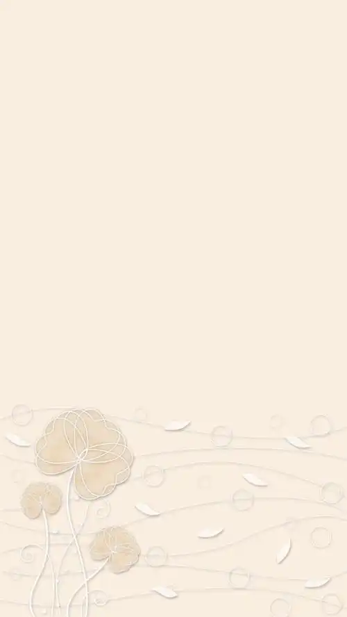 粉色花朵素雅文艺简约h5