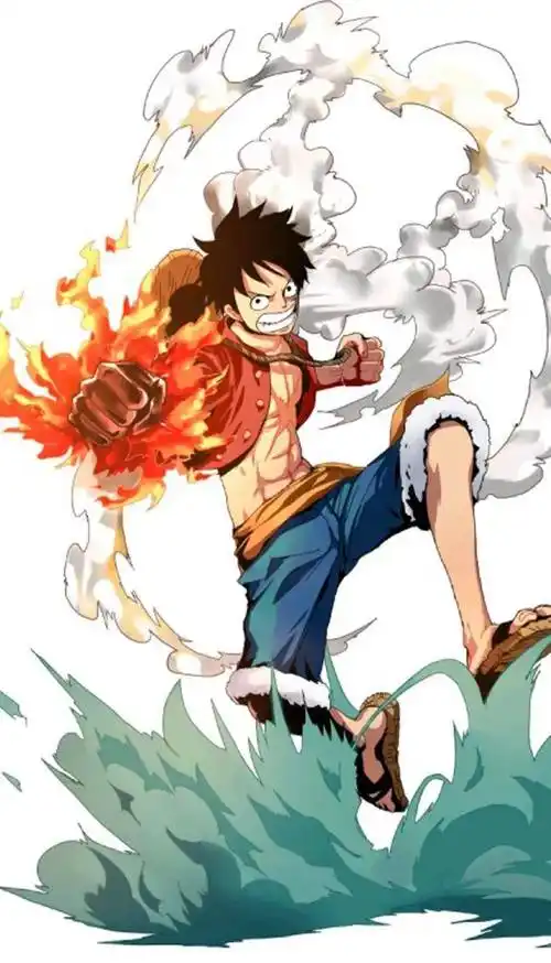 本期壁纸为"路飞"