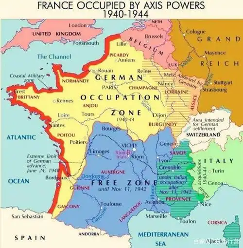德军大胜为何没有占领法国全境?保留维希政权透着德国人四点精明