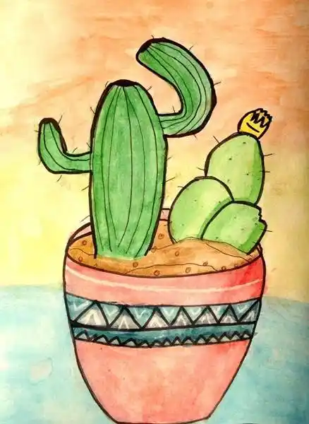 简单的儿童水彩画儿童水彩画简单漂亮