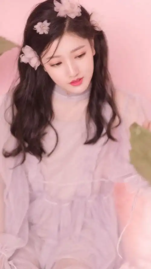 治愈系仙气美女梦幻写真,高清图片,手机锁屏桌面-壁纸族