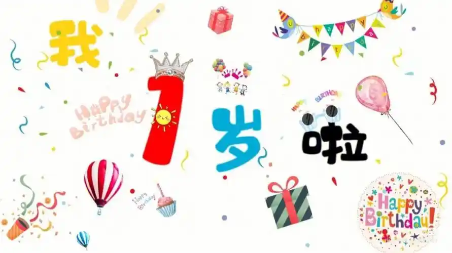 宝贝生日背景图